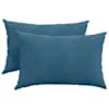 vidaXL Diivanipadjad 2 pcs Sinine 60 x 40 cm Korter kangas