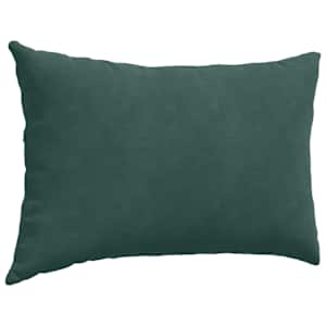 Pohovkové polštáře 2 pcs Tmavě zelená 60 x 40 cm - obrázek 5