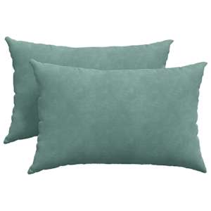 Pohovkové polštáře 2 pcs Mořská zelená 60 x 40 cm - obrázek 2