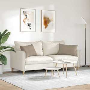 Pohovkové polštáře 2 pcs Taupe 60 x 40 cm textil - obrázek 4