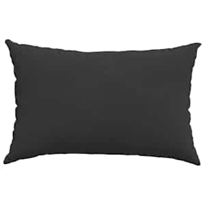 Pohovkové polštáře 2 pcs Černá 60 x 40 cm textil - obrázek 6