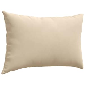 Pohovkové polštáře 2 pcs Krémová 60 x 40 cm textil - obrázek 5