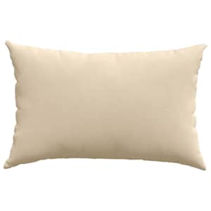 Pohovkové polštáře 2 pcs Krémová 60 x 40 cm textil - obrázek 6