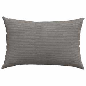 Pohovkové polštáře 2 pcs Světle šedá 60 x 40 cm Žebrovaná látka - obrázek 6