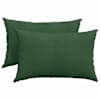 vidaXL Diivanipadjad 2 pcs Tume rohelise 60 x 40 cm Korter kangas