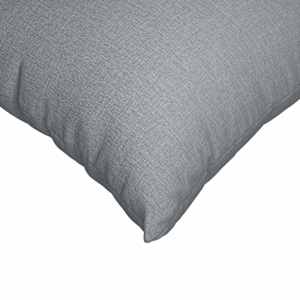 Pohovkové polštáře 2 pcs Světle šedá 80 x 40 cm textil - obrázek 7