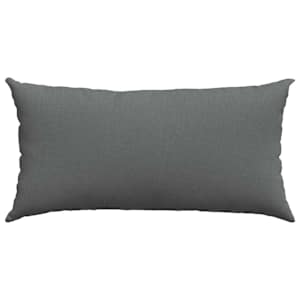 Pohovkové polštáře 2 pcs Tmavě šedá 80 x 40 cm textil - obrázek 6
