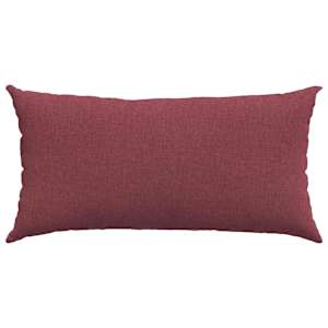 Pohovkové polštáře 2 pcs Víno Červené 80 x 40 cm textil - obrázek 6