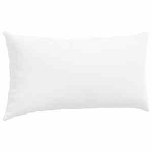 Pohovkové polštáře 2 pcs Bílá 80 x 40 cm textil - obrázek 5