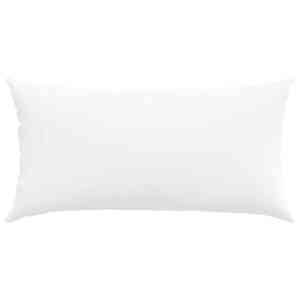 Pohovkové polštáře 2 pcs Bílá 80 x 40 cm textil - obrázek 6