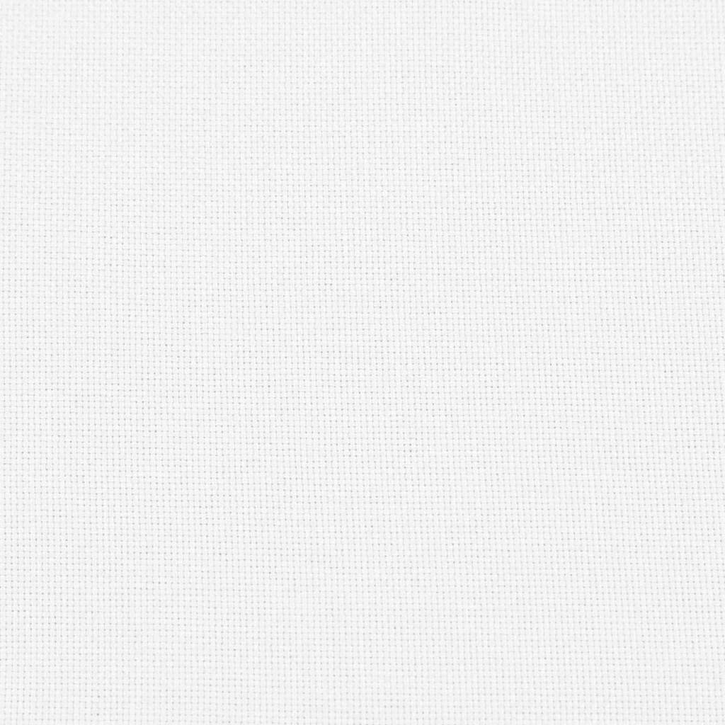 Μαξιλάρι Καναπέ 2 pcs Λευκό 80 x 40 cm ύφασμα - Image 8