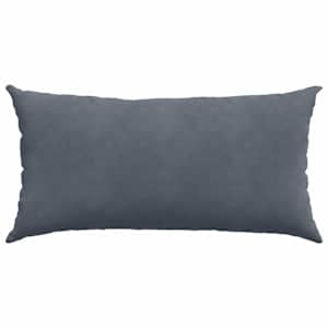 Pohovkové polštáře 2 pcs Tmavě šedá 80 x 40 cm Žebrovaná látka - obrázek 6