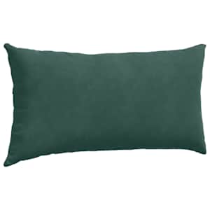 Pohovkové polštáře 2 pcs Tmavě zelená 80 x 40 cm - obrázek 5