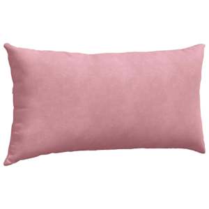 Pohovkové polštáře 2 pcs Růžová 80 x 40 cm Žebrovaná látka - obrázek 5