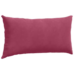 Pohovkové polštáře 2 pcs Víno Červené 80 x 40 cm - obrázek 5
