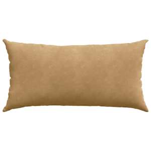Pohovkové polštáře 2 pcs Hnědá 80 x 40 cm Žebrovaná látka - obrázek 6
