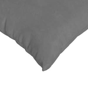 Pohovkové polštáře 2 pcs Tmavě šedá 80 x 40 cm textil - obrázek 7