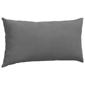Pohovkové polštáře 2 pcs Tmavě šedá 80 x 40 cm textil - obrázek 5