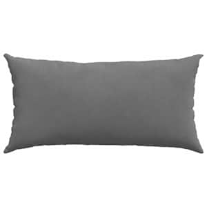 Pohovkové polštáře 2 pcs Tmavě šedá 80 x 40 cm textil - obrázek 6