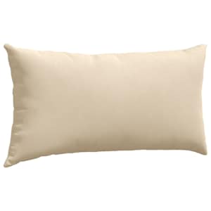 Pohovkové polštáře 2 pcs Krémová 80 x 40 cm textil - obrázek 5