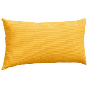 Pohovkové polštáře 2 pcs Světlá žlutá 80 x 40 cm - obrázek 5