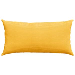 Pohovkové polštáře 2 pcs Světlá žlutá 80 x 40 cm - obrázek 6