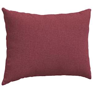 Pohovkové polštáře 2 pcs Víno Červené 70 x 50 cm textil - obrázek 5