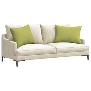 Pohovkové polštáře 2 pcs Světlá zelená 70 x 50 cm textil - obrázek 3