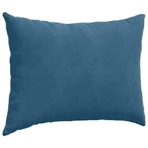 Pohovkové polštáře 2 pcs Modrá 70 x 50 cm Žebrovaná látka - obrázek 5