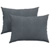 vidaXL Diivanipadjad 2 pcs Tumehall 70 x 50 cm Korter kangas