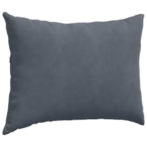 Pohovkové polštáře 2 pcs Tmavě šedá 70 x 50 cm Žebrovaná látka - obrázek 5