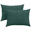 vidaXL Diivanipadjad 2 pcs Tume rohelise 70 x 50 cm Korter kangas