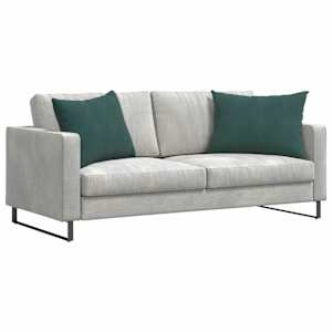 Pohovkové polštáře 2 pcs Tmavě zelená 70 x 50 cm - obrázek 3