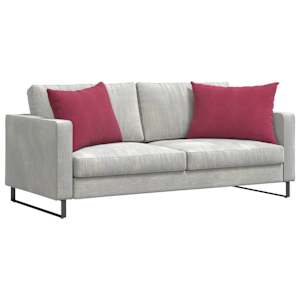 Pohovkové polštáře 2 pcs Víno Červené 70 x 50 cm - obrázek 3