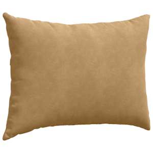 Pohovkové polštáře 2 pcs Hnědá 70 x 50 cm Žebrovaná látka - obrázek 5