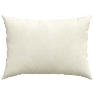 Pohovkové polštáře 2 pcs Krémová 70 x 50 cm Žebrovaná látka - obrázek 6