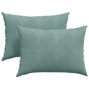 Pohovkové polštáře 2 pcs Mořská zelená 70 x 50 cm - obrázek 2
