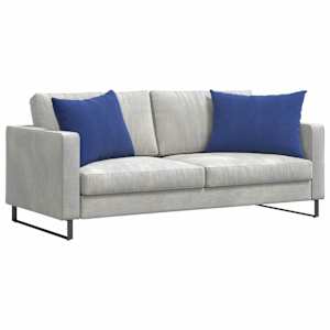 Pohovkové polštáře 2 pcs Policová modrá 70 x 50 cm - obrázek 3