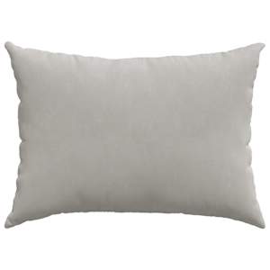 Pohovkové polštáře 2 pcs Světle šedá 70 x 50 cm textil - obrázek 6