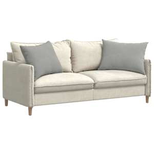 Pohovkové polštáře 2 pcs Světle šedá 70 x 50 cm textil - obrázek 3