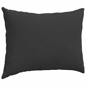 Pohovkové polštáře 2 pcs Černá 70 x 50 cm textil - obrázek 5