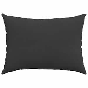 Pohovkové polštáře 2 pcs Černá 70 x 50 cm textil - obrázek 6