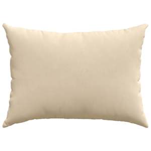 Pohovkové polštáře 2 pcs Krémová 70 x 50 cm textil - obrázek 6