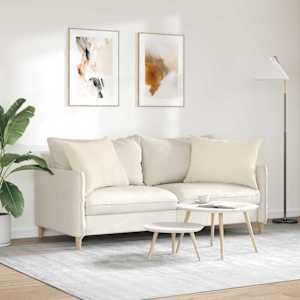 Pohovkové polštáře 2 pcs Béžová 70 x 50 cm textil - obrázek 4