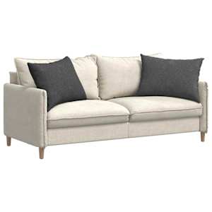 Pohovkové polštáře 2 pcs Tmavě šedá 70 x 50 cm Žebrovaná látka - obrázek 3