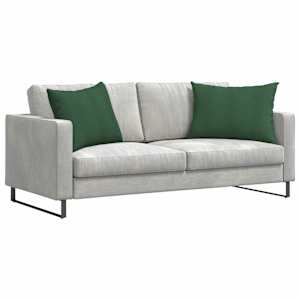 Pohovkové polštáře 2 pcs Tmavě zelená 70 x 50 cm - obrázek 3