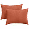 vidaXL Diivanipadjad 2 pcs Punane oranž 70 x 50 cm Korter kangas
