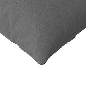 Pohovkové polštáře 2 pcs Tmavě šedá 120 x 40 cm textil - obrázek 7