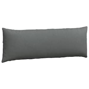 Pohovkové polštáře 2 pcs Tmavě šedá 120 x 40 cm textil - obrázek 5