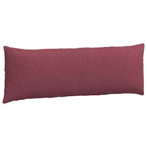 Pohovkové polštáře 2 pcs Víno Červené 120 x 40 cm textil - obrázek 5